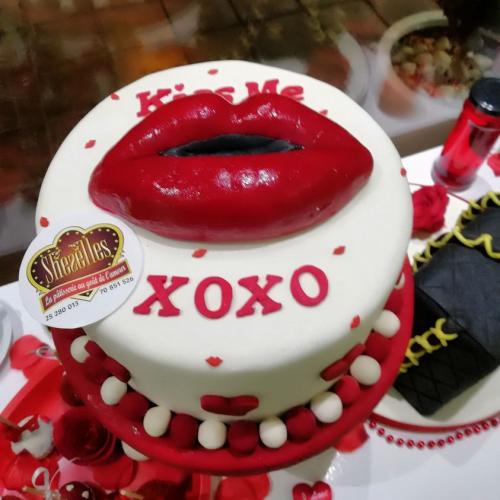 Gâteau Anniversaire Mariage Saint Valentin Amour