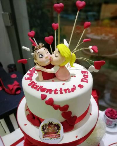 Gâteau Anniversaire Mariage Saint Valentin Amour