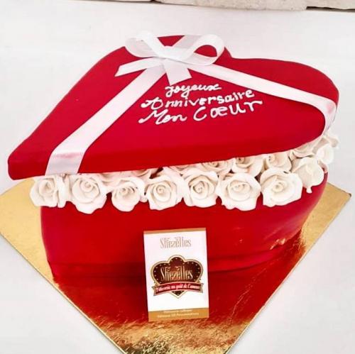 Gâteau Déclaration Amour Fille Femme Homme Tunis Tunisie