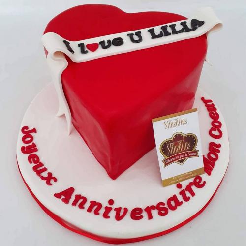 Saint Valentin Gâteau Anniversaire Mariage Amour