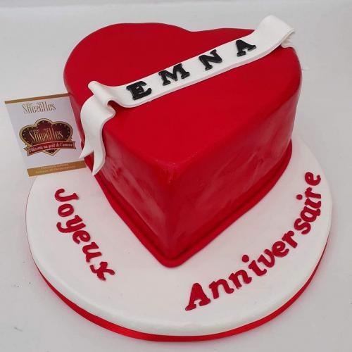 Saint Valentin Gâteau Anniversaire Mariage Amour