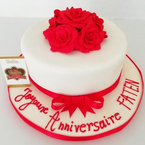 Saint Valentin Gâteau Anniversaire Mariage Amour