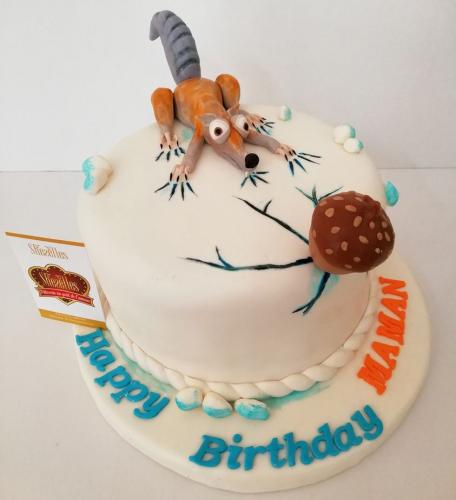 Gâteau Anniversaire Animaux Gâteau Animal Foret Ferme Age Glace
