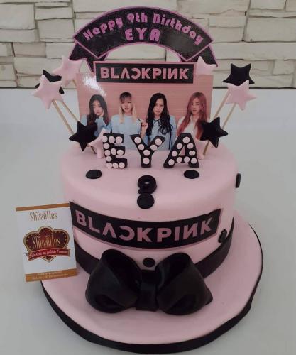 Gâteau Anniversaire Thème Personnalise Gâteau  Blackpink 