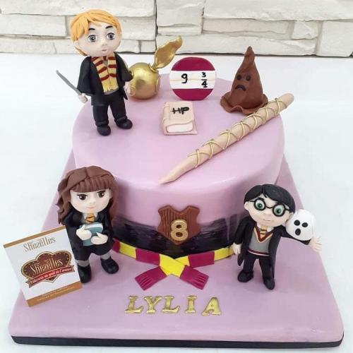 Gâteau Anniversaire Thème Personnalise Gâteau Harry Potter 