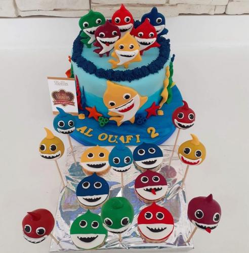 Gâteau Anniversaire Baby Shark Gâteau Baby Shark