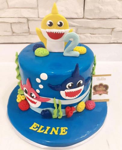 Gâteau Anniversaire Baby Shark Gâteau Baby Shark