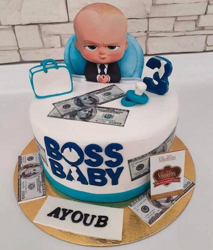 Gâteau Baby Boss Gâteau Anniversaire Baby Boss