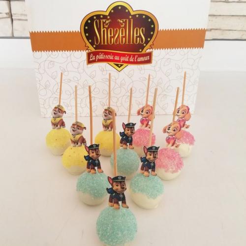 Cakepops pops gateau cakepops anniversaire personnalise theme 