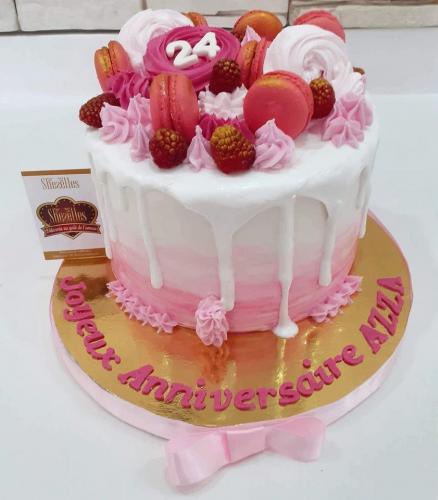 Gâteau drop cake drip cake gâteau chocolat coulant