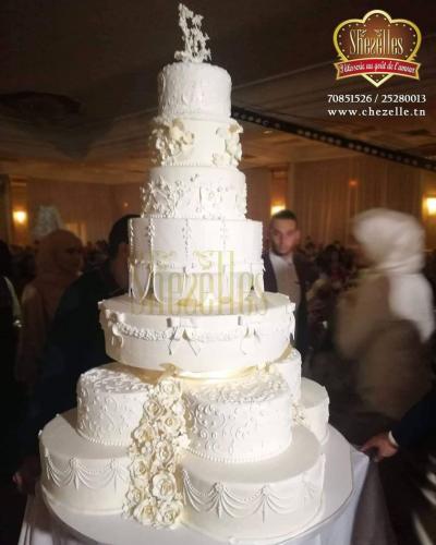 Pièces montées fiançailles pièces montées mariage salle fête mariage Tunis Tunisie