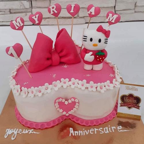 Gâteau anniversaire Hello Kitty Gâteau Hello Kitty Tunis Hello Kitty