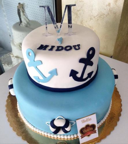 Gâteau anniversaire marin pirate bateau pirate marin gateau birthday cake