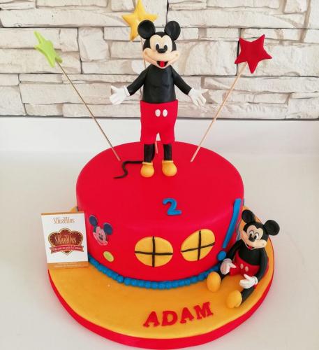 Gâteau anniversaire Mickey Mouse Donald Pluto Minnie gâteau Mickey