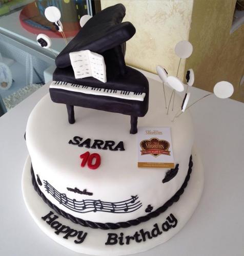 Gâteau anniversaire musique gâteau spécial musique piano orgue pianiste piano 