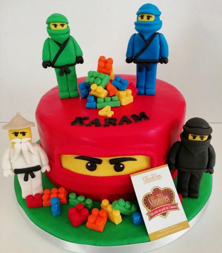 Gâteau anniversaire ninjago gâteau ninja go gâteau anniversaire 3D NinjaGo