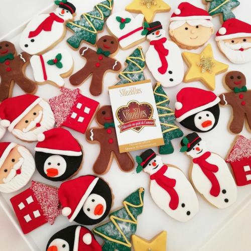 Cakepops cupcakes biscuit cookies fête noël accessoires noël cup cakes pops biscuits Noel