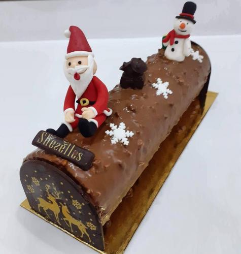 gateau buche noel buche noel papa noel buche gateau fete noel 034