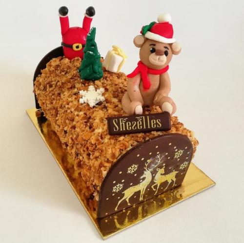 gateau buche noel buche noel papa noel buche gateau fete noel 040