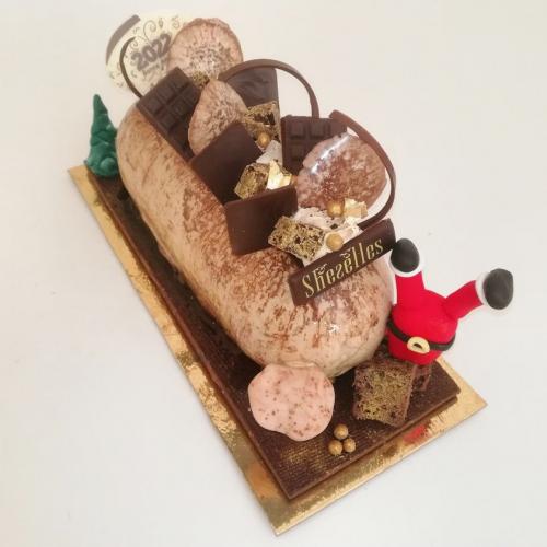 gateau buche noel buche noel papa noel buche gateau fete noel 053