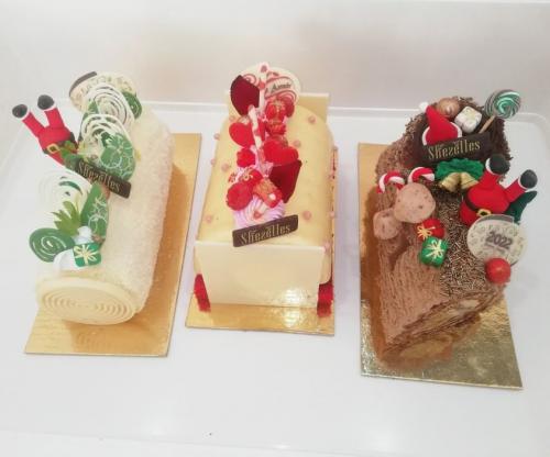 gateau buche noel buche noel papa noel buche gateau fete noel 061