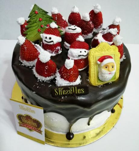 gateau buche noel buche noel papa noel buche gateau fete noel 065