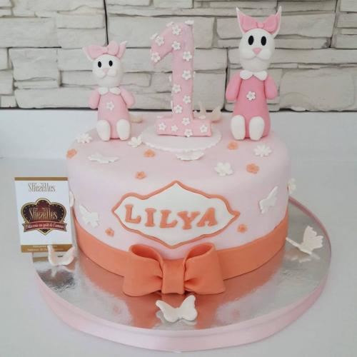 Gâteau anniversaire fille un an gâteau fille nouvelle née gâteau 1an