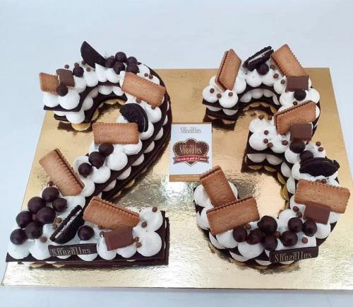 Number cake gâteau chiffre nombre âge gâteau anniversaire avec âge