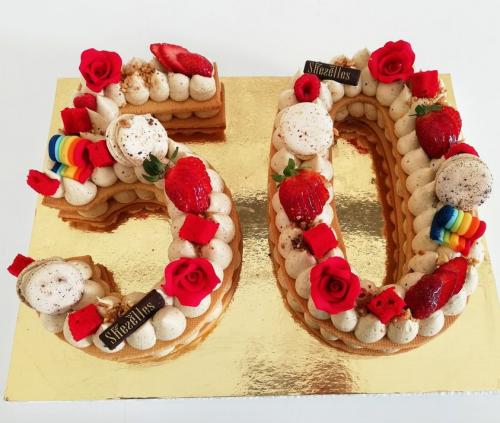 Number cake gâteau chiffre nombre âge gâteau anniversaire avec âge