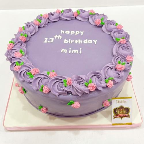 Gâteau anniversaire femme fleurs florale chic luxe gâteau femme chic fleurs jolie modèle