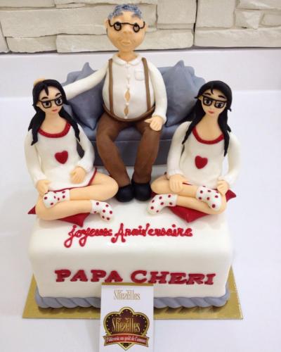 Gâteau anniversaire homme chic lv dior ysl gâteau saint valentin amour amoureux