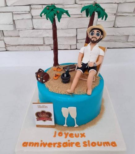 Gâteau anniversaire homme chic lv dior ysl gâteau saint valentin amour amoureux