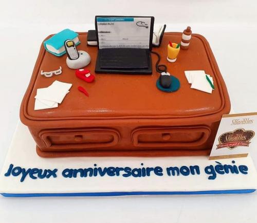 Gâteau anniversaire homme chic lv dior ysl gâteau saint valentin amour amoureux