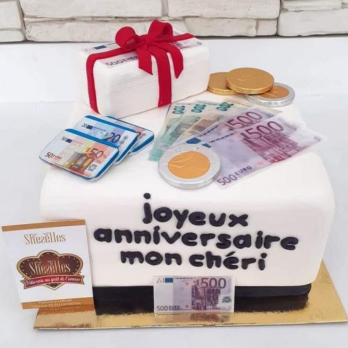 Gâteau anniversaire homme chic lv dior ysl gâteau saint valentin amour amoureux