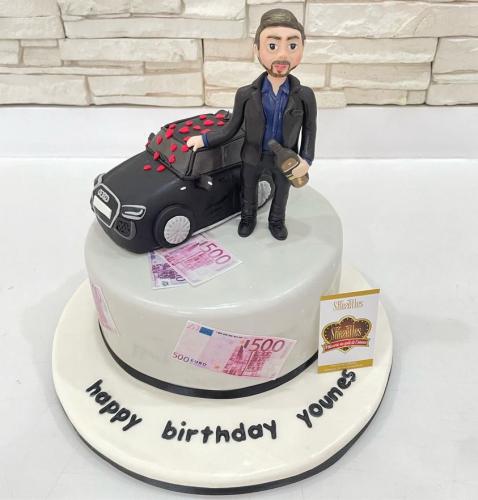Gâteau anniversaire homme chic lv dior ysl gâteau saint valentin amour amoureux