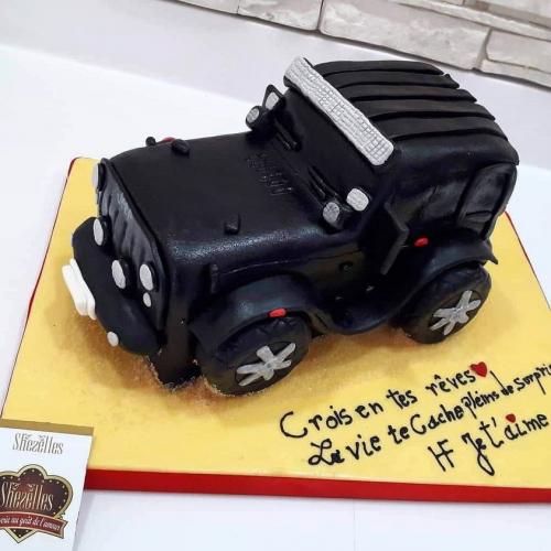 Gâteau pour homme voiture auto moto camion vedette yacht gâteau F1 homme