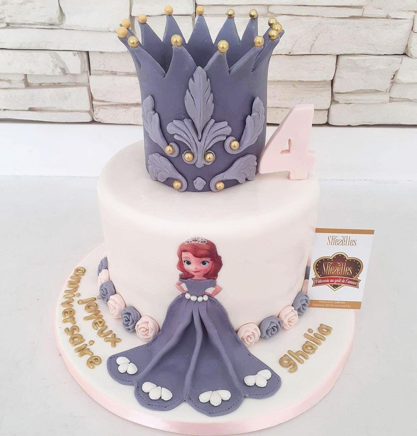 Gâteaux d'anniversaire Princesses de Disney – Pâtisserie Sheselles