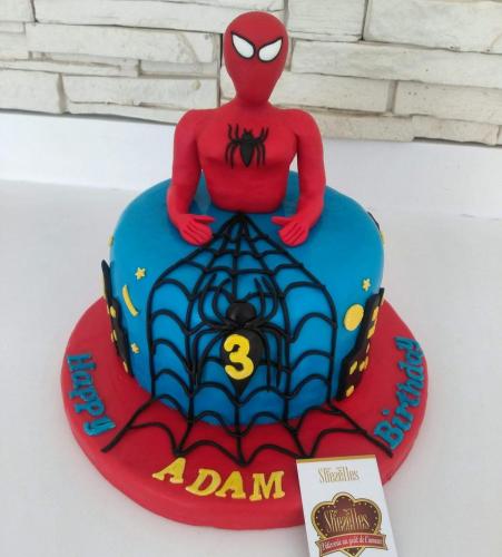 Gâteau anniversaire super héros Marvels Spiderman Batman Hulk Iron man Captain America