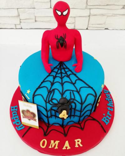 Gâteau anniversaire super héros Marvels Spiderman Batman Hulk Iron man Captain America