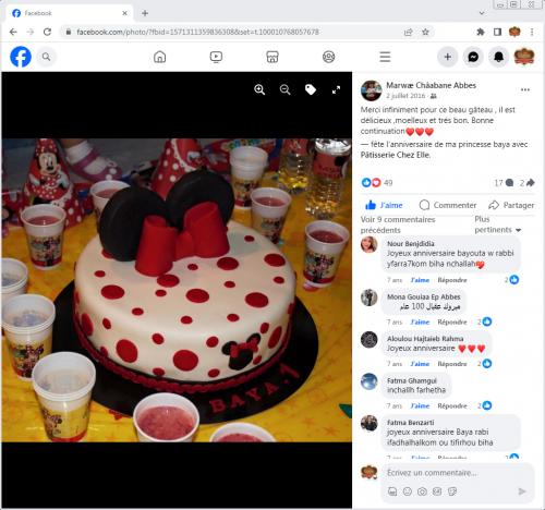 Avis Gâteaux anniversaire 3D Beau Jolie Bon Très Bon Ravie Témoignages Sheselles