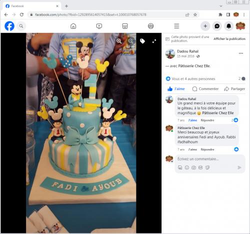 Avis Gâteaux anniversaire 3D Beau Jolie Bon Très Bon Ravie Témoignages Sheselles