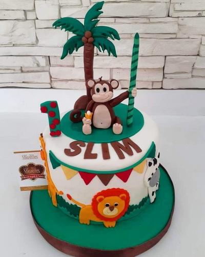 Gâteau Anniversaire Animaux Gâteau Animal Foret Ferme