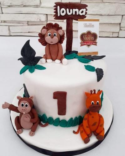 Gâteau Anniversaire Animaux Gâteau Animal Foret Ferme