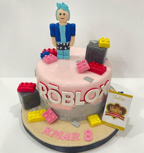 Gâteau Anniversaire Roblox Gâteau Roblox 3D Personnalisé