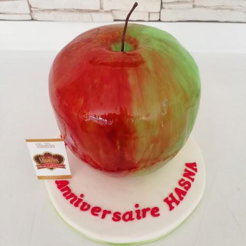 Gâteau Anniversaire Thème Personnalise Gâteau Pomme 