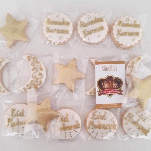 Biscuits Biscuits Personnalise Cookies Biscuits Anniversaire Theme Ramadhan 