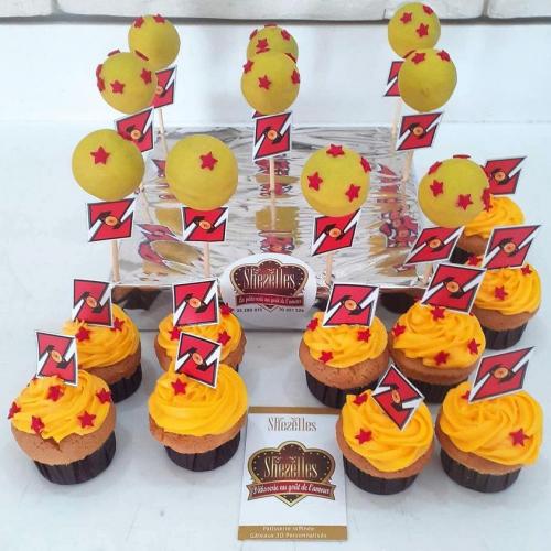 Cakepops pops gateau cakepops anniversaire personnalise theme 