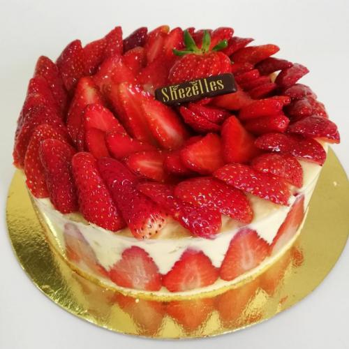 Gâteau aux fruits gâteau fruités fraisier charlotte aux fruits fraise framboise fruits