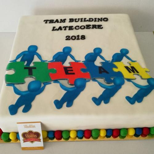 Gâteau pour entreprise société gâteau société travail 