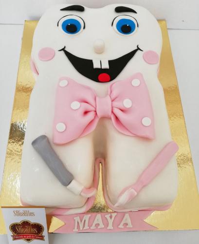 Gâteau pour entreprise société gâteau société travail médecin dentiste dent 